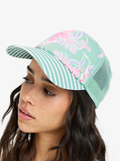 Hibiscus Island - Trucker Cap for Women  ERJHA04417