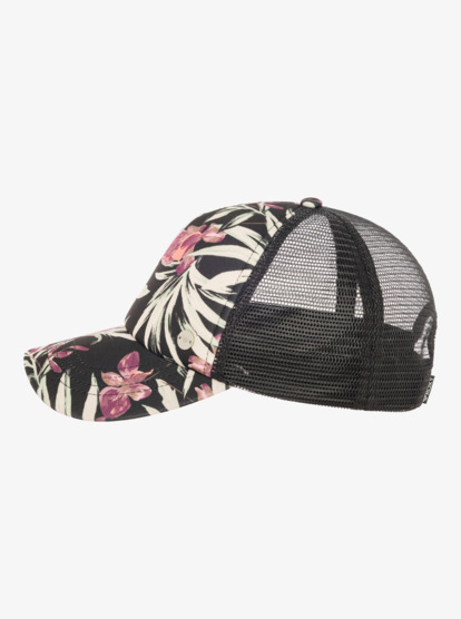 roxy, Beautiful Morning - Trucker Cap for Women, ANTHRACITE WIND SWEPT FLORAL (kvj9) Beautiful Morning - Trucker Cap for Women  ERJHA04434