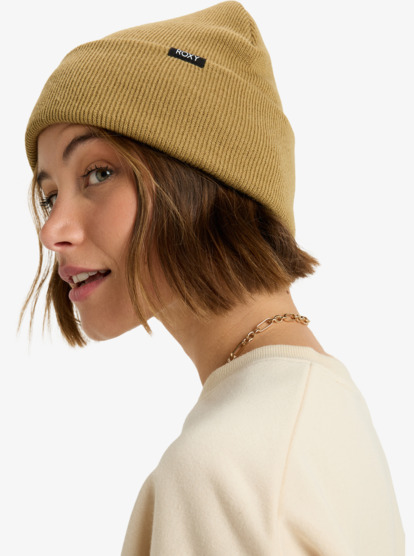 roxy, Tropical Snow - Bonnet pour Femme, FENNEL SEED (tmg0) Tropical Snow - Beanie for Women  ERJHA04440