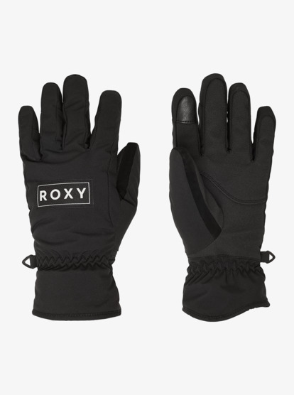 roxy, Freshfield - Gants techniques ski/snowboard pour Femme, TRUE BLACK (kvj0) Freshfield - Technical Snow Gloves for Women  ERJHN03261