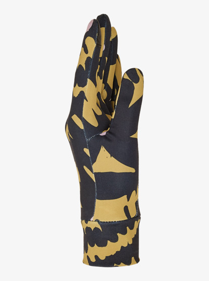 roxy, Hydrosmart Liner - Liner Gloves for Women, FENNEL SEED BIG FLOWER (tmg1) Hydrosmart Liner - Liner Gloves for Women  ERJHN03264