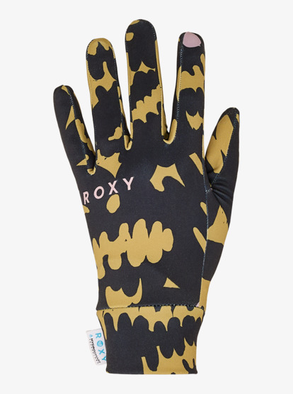 roxy, Hydrosmart Liner - Liner Gloves for Women, FENNEL SEED BIG FLOWER (tmg1) Hydrosmart Liner - Liner Gloves for Women  ERJHN03264