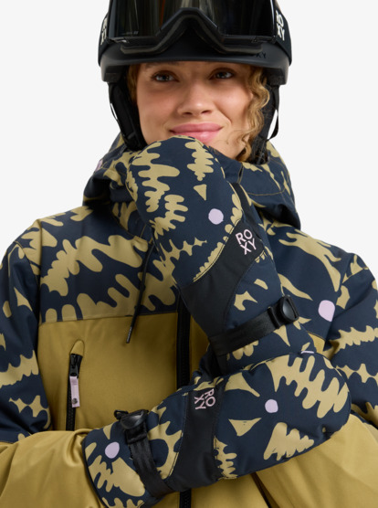 Roxy Jetty - Technical Snow Mittens for Women  ERJHN03266