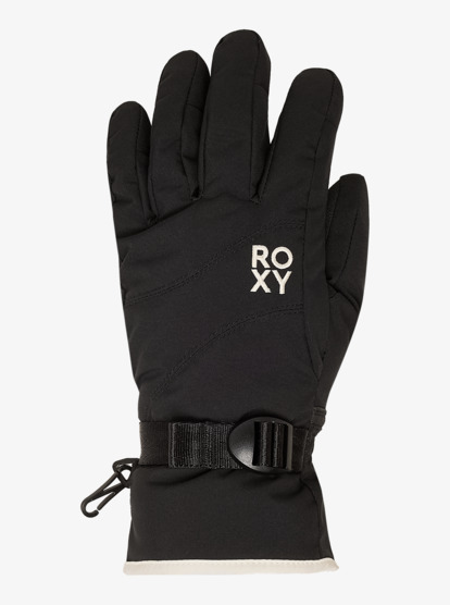 roxy, Roxy Jetty Solid - Technical Snow Gloves for Women, TRUE BLACK (kvj0) Roxy Jetty Solid - Technical Snow Gloves for Women  ERJHN03267