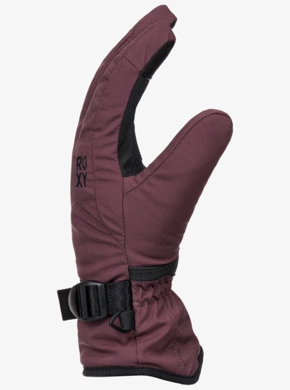 roxy, Roxy Jetty Solid - Technical Snow Gloves for Women, HUCKLEBERRY (rrf0) Roxy Jetty Solid - Technical Snow Gloves for Women  ERJHN03267