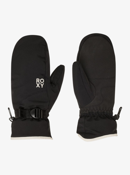 roxy, Roxy Jetty Solid - Technische snow-wanten voor Dames, TRUE BLACK (kvj0) Roxy Jetty Solid - Technical Snow Mittens for Women  ERJHN03268