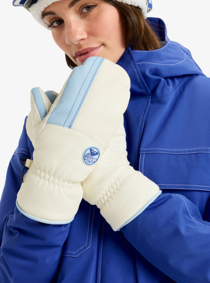 Chloe Kim Leather - Technical Snow Mittens for Women  ERJHN03270