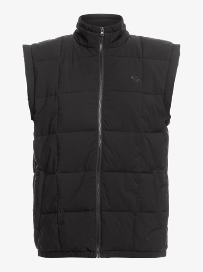 Waves Of Warmth - Quilted Vest for Women  ERJJK03578