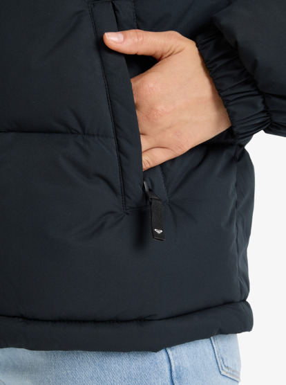 roxy, Uplands Warmlink 5K - Heated Cold Weather Jacket for Women, TRUE BLACK (kvj0) Uplands Warmlink 5K - Heated Cold Weather Jacket for Women  ERJJK03651