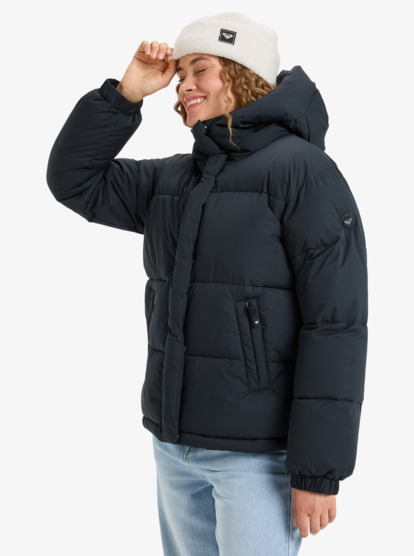 roxy, Uplands Warmlink 5K - Heated Cold Weather Jacket for Women, TRUE BLACK (kvj0) Uplands Warmlink 5K - Heated Cold Weather Jacket for Women  ERJJK03651
