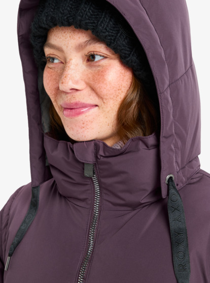 roxy, Driftt To 10K - Jack voor koud weer voor Dames, HUCKLEBERRY (rrf0) Driftt To 10K - Cold Weather Jacket for Women  ERJJK03652