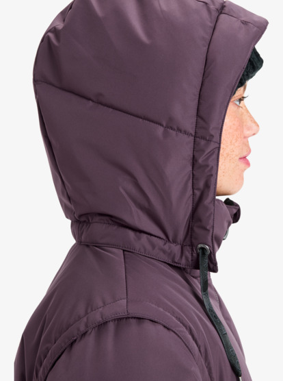 roxy, Driftt To 10K - Jack voor koud weer voor Dames, HUCKLEBERRY (rrf0) Driftt To 10K - Cold Weather Jacket for Women  ERJJK03652