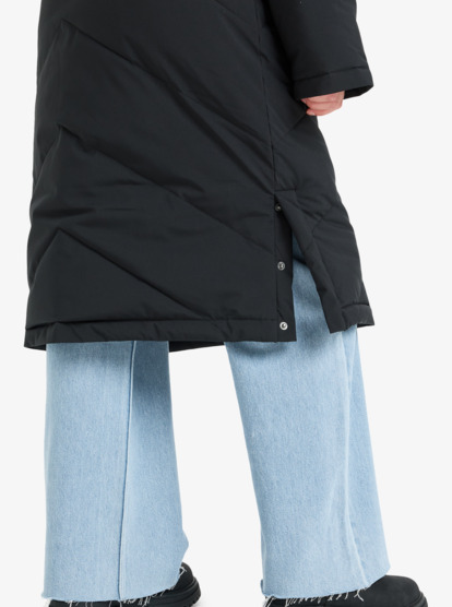 roxy, Ellie 5K - Veste pour le froid pour Femme, TRUE BLACK (kvj0) Ellie 5K - Cold Weather Jacket for Women  ERJJK03653