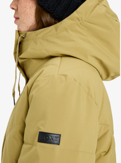 roxy, Ellie 5K - Jack voor koud weer voor Dames, FENNEL SEED (tmg0) Ellie 5K - Cold Weather Jacket for Women  ERJJK03653