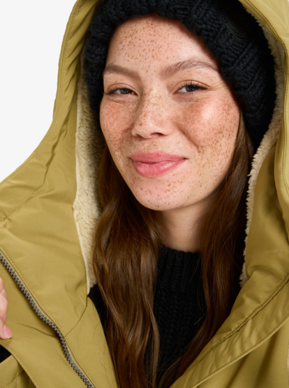 roxy, Ellie 5K - Jack voor koud weer voor Dames, FENNEL SEED (tmg0) Ellie 5K - Cold Weather Jacket for Women  ERJJK03653