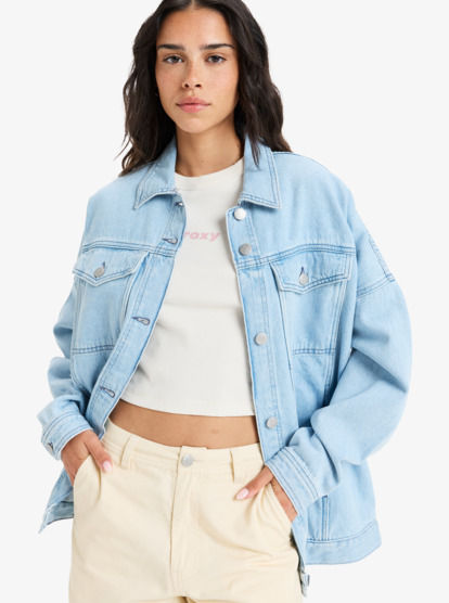 The Ocean Is Calling - Oversized Jacket for Women  ERJJK03660