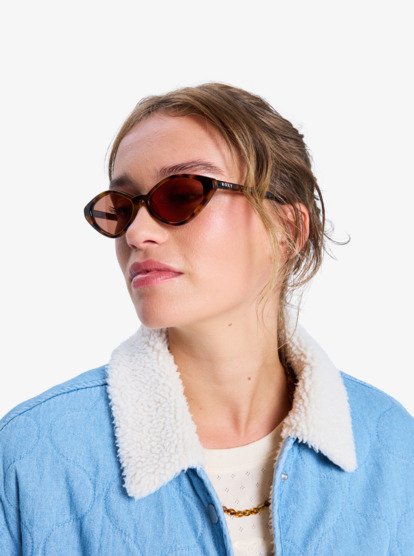 roxy, Not So Basic - Veste en denim doublée en sherpa pour Femme, BEAU BLUE (bsbw) Not So Basic - Sherpa Lined Denim Jacket for Women  ERJJK03675