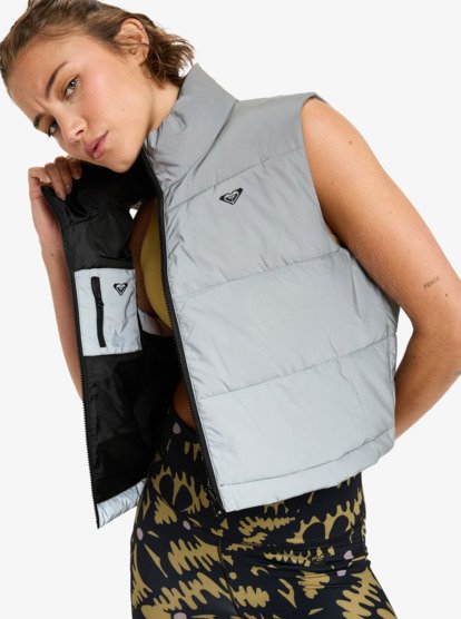 Move Free Puffy - Reversible Reflective Puffy Vest for Women  ERJJK03683