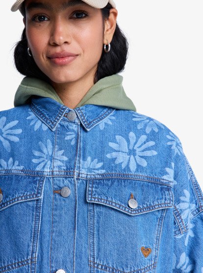 Salty Horizon - Denim Jacket for Women  ERJJK03700