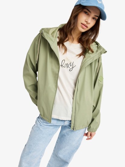 Wait For Me Light - Hooded Rain Mac for Women  ERJJK03706