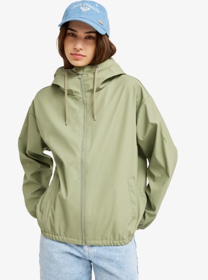Wait For Me Light - Hooded Rain Mac for Women  ERJJK03706
