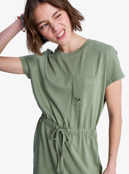 Sunny Expedition Solid - T-Shirt Dress for Women  ERJKD03546