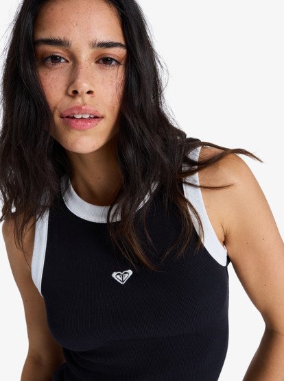 Iconic Days - Sleeveless Rib Knit Dress for Women  ERJKD03547