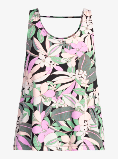 Flowing - Printed Vest Top for Women  ERJKT04103