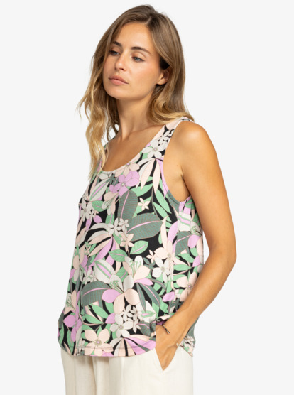 Flowing - Printed Vest Top for Women  ERJKT04103