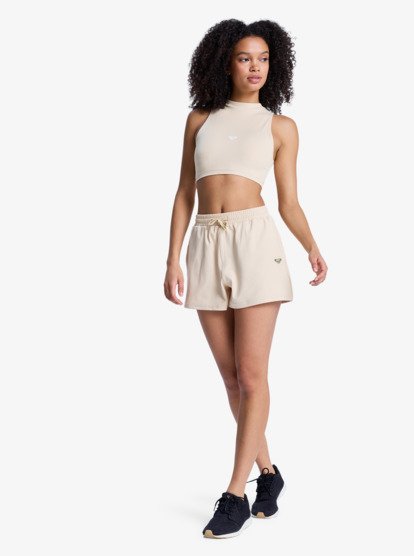 Rise & Vibe - Cropped sport tank Top for Women  ERJKT04366