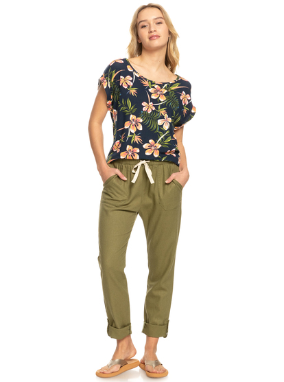 On The Seashore - Cargo Pants for Women  ERJNP03294