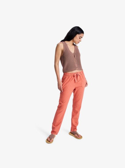 On The Seashore - Cargo Pants for Women  ERJNP03294