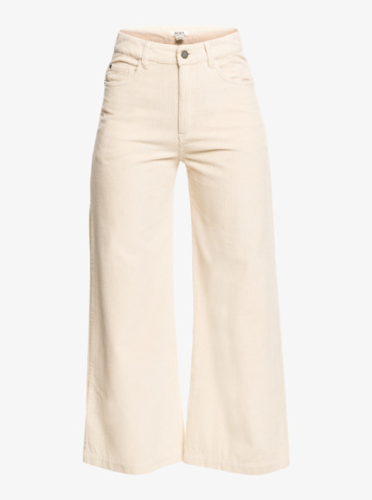 Surf On Cloud - Corduroy Wide Leg Trousers for Women  ERJNP03523