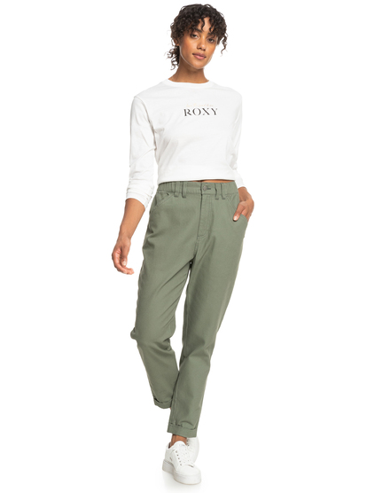 Sunny Escape - Carrot Trousers for Women  ERJNP03524