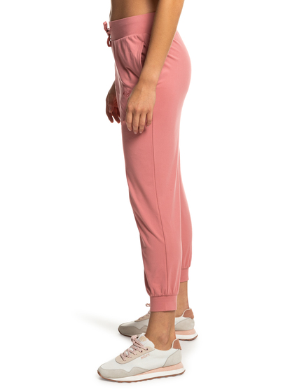 roxy, Naturally Active Laced-Up - Training Trousers for Women, DUSTY ROSE (mkp0) Naturally Active Laced-Up - Training Trousers for Women  ERJNP03527