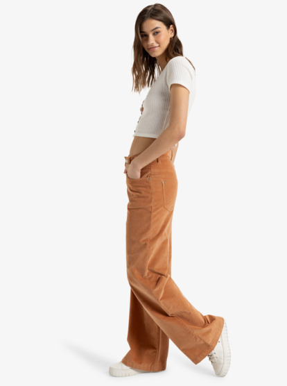 Surf On Cloud - Corduroy Pant for Women  ERJNP03598