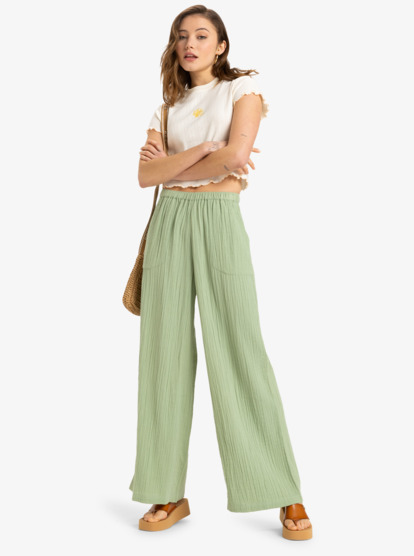 What A Vibe - Elastic Waist Pants for Women  ERJNP03629