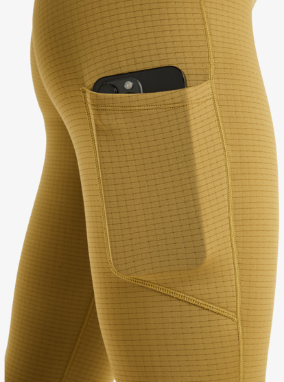 roxy, Waves Of Warmth - Legging technique pour Femme, FENNEL SEED (tmg0) Waves Of Warmth - Technical Leggings for Women  ERJNP03671