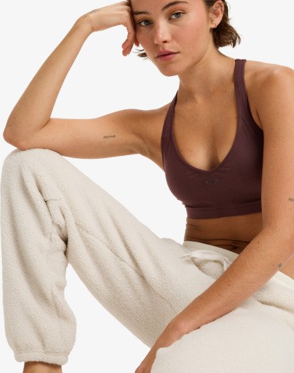roxy, Waves Of Warmths - Pantalon de sport pour Femme, WHISPER WHITE (wcf0) Waves Of Warmths - Sport Trousers for Women  ERJNP03674