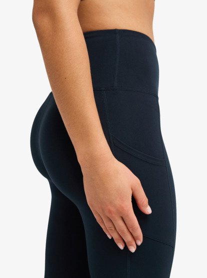 roxy, Heart Into It Ankle - Sport Leggings for Women, ANTHRACITE (kvj0) Heart Into It Ankle - Sport Leggings for Women  ERJNP03690