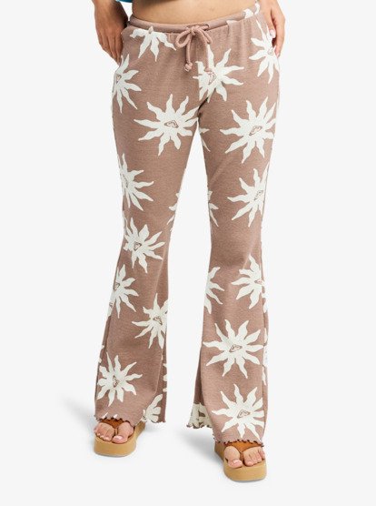 Chasing Tan - Flared Trousers for Women  ERJNP03751