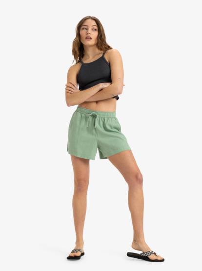 Lekeitio Break - Elasticated Waist Beach Shorts for Women  ERJNS03490