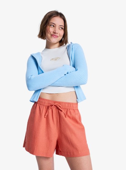 Lekeitio Break - Elasticated Waist Beach Shorts for Women  ERJNS03490