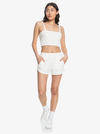 Contrast Focus - Relaxed Shorts for Women  ERJNS03506