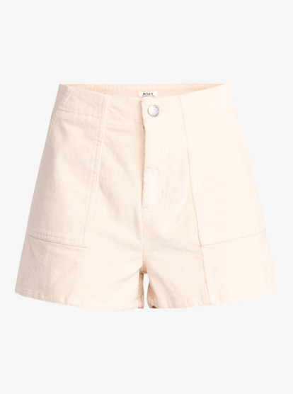 Sessions - High Waist Corduroy Shorts for Women  ERJNS03515