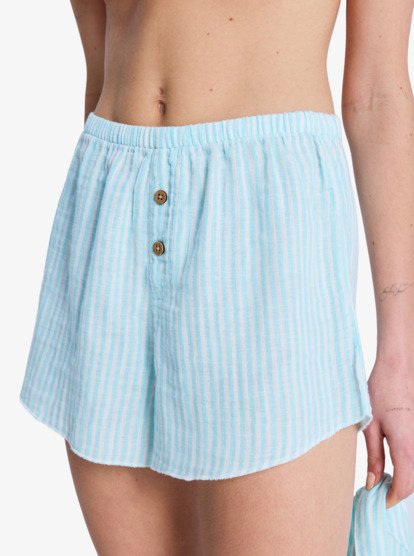 Salty Bliss Stripe - Elasticated Shorts for Women  ERJNS03626