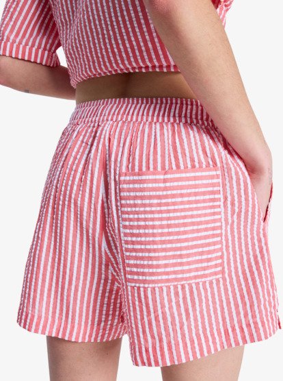 Lekeitio Break High Stripe - Beach Shorts for Women  ERJNS03628