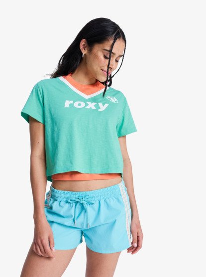 Sunlit Smiles - Elasticated Shorts for Women  ERJNS03633