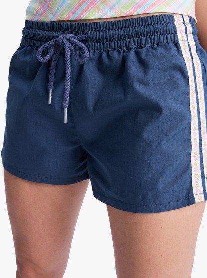 Sunlit Smiles - Elasticated Shorts for Women  ERJNS03633