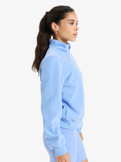 Waves Of Warmth Half Zip - Sport Jumper for Women  ERJPF03203